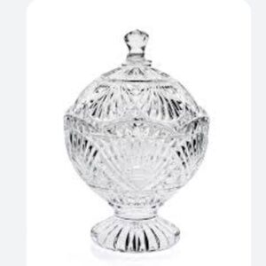 Shannon 24% Crystal Lead Bowl with Lid
